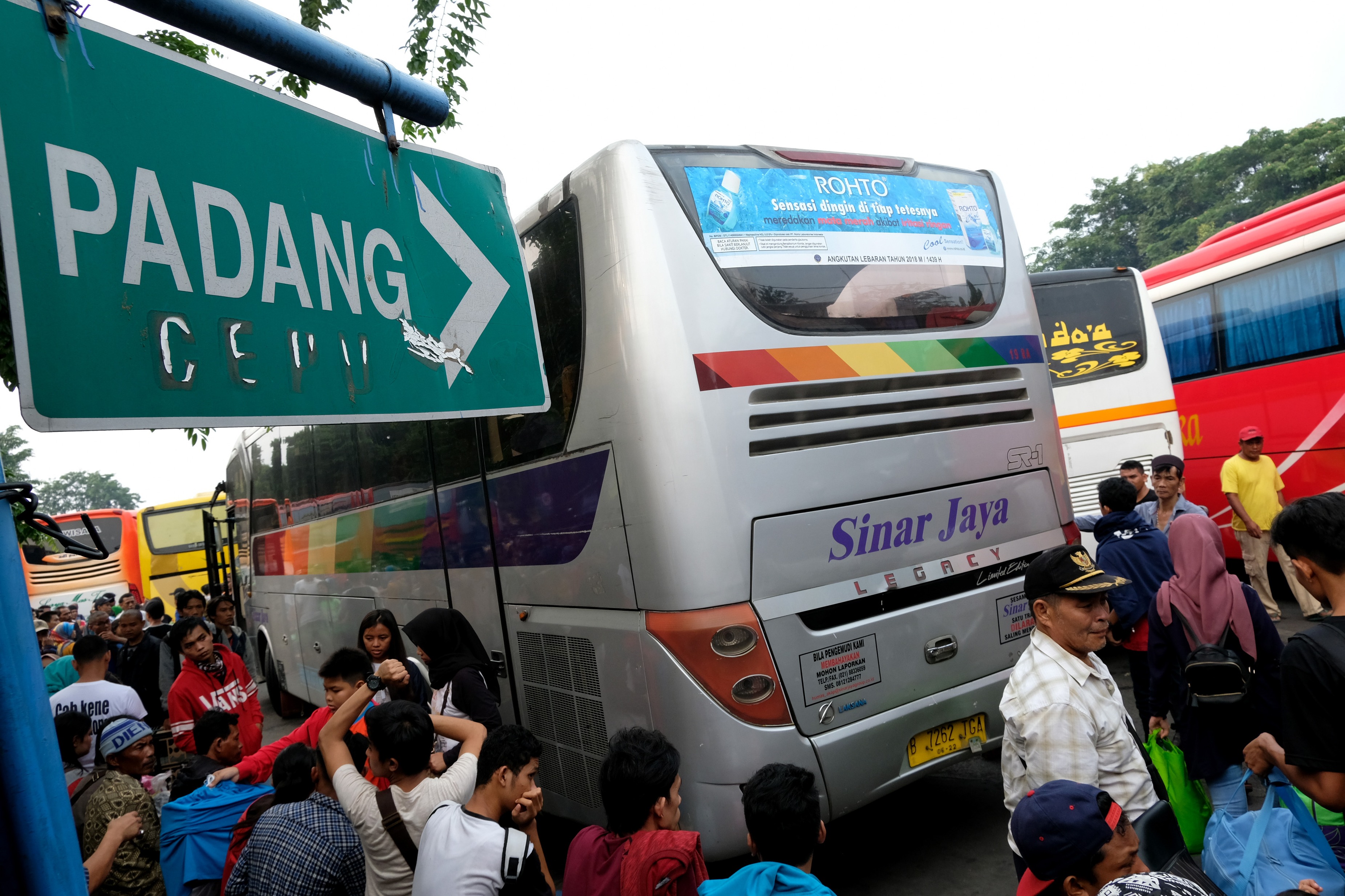 Suasana Terminal Kalideres, Jakarta, beberapa waktu lalu.