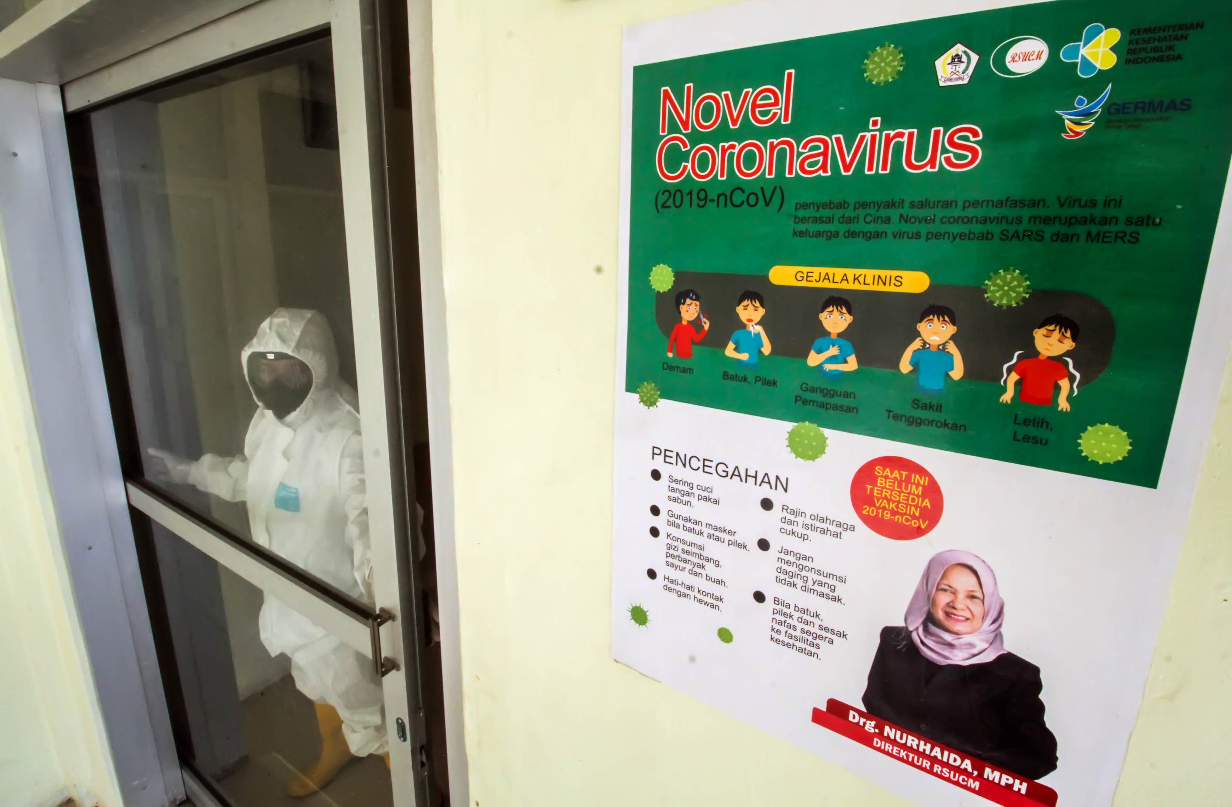 Ruang isolasi untuk pasien virus korona