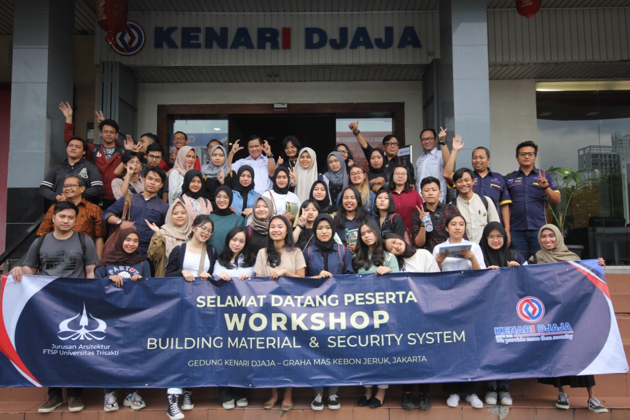 Workshop mahasiswa jurusan Arsitektur Universitas Trisakti