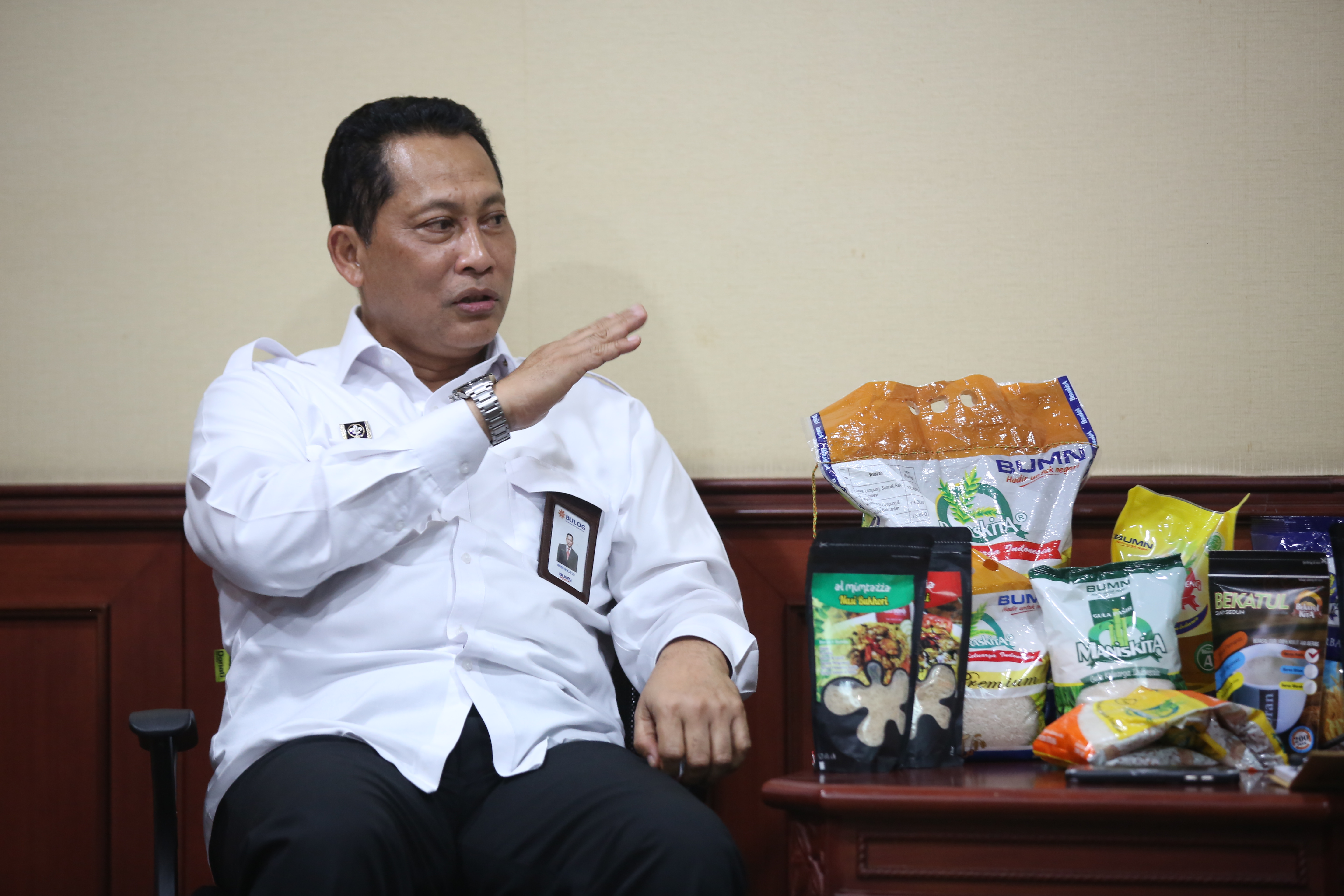 Dirut Bulog Budi Waseso.