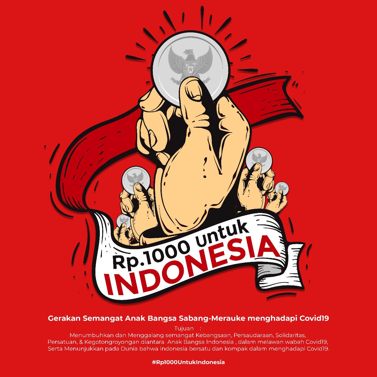 Gerakan Rp1.000 untuk Indonesia