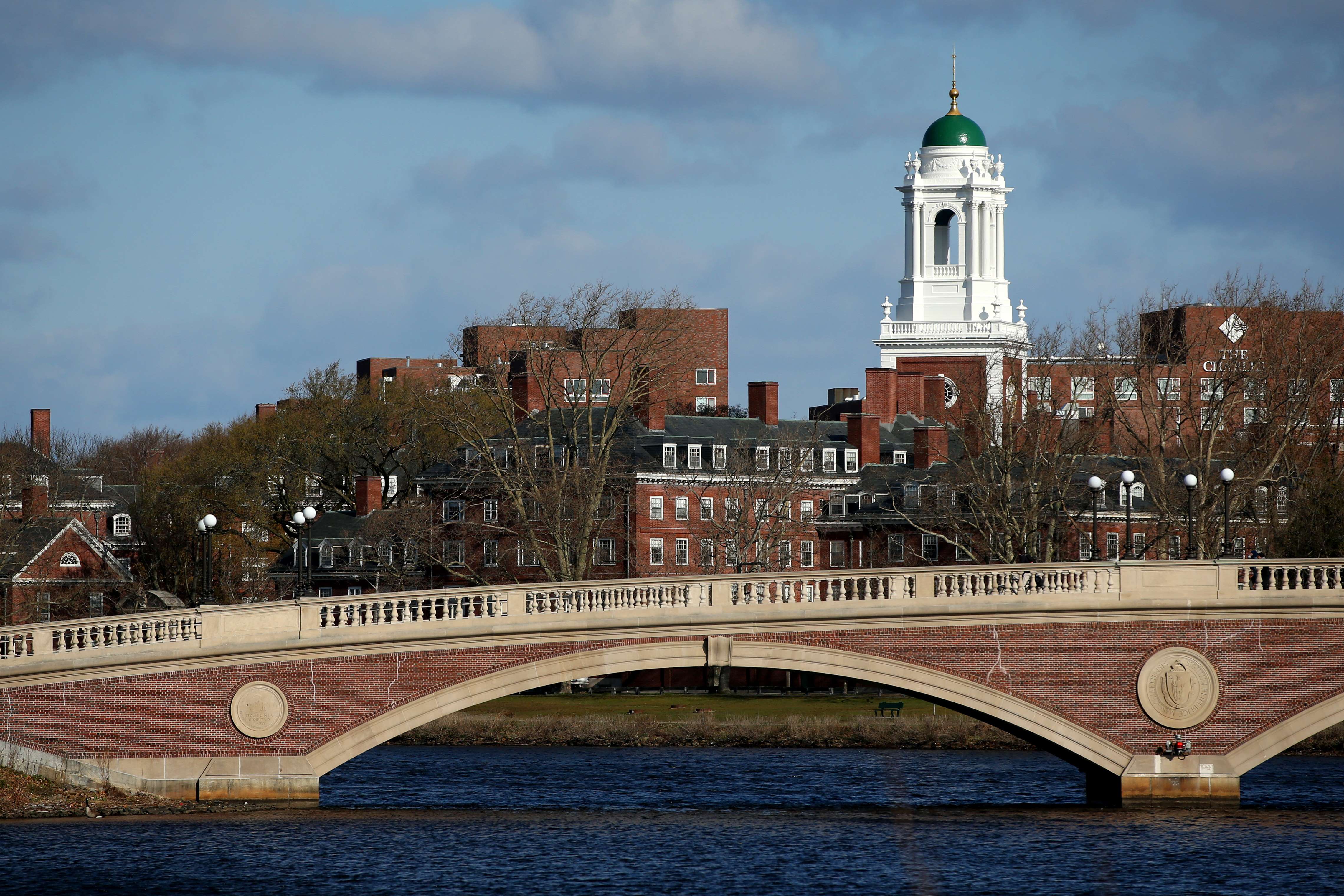 Kampus Harvard di Cambridge, Massachusetts, Amerika Serikat.