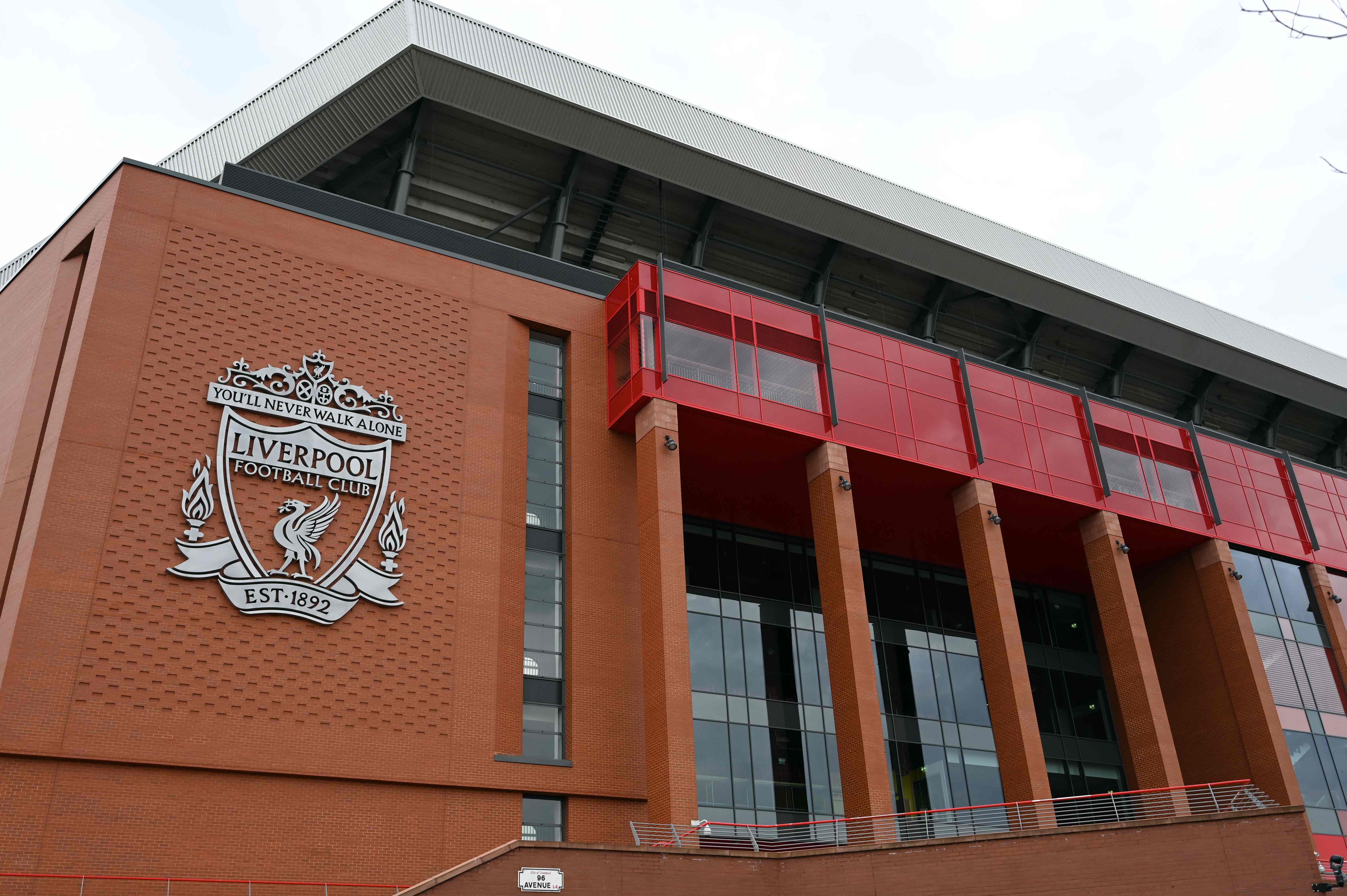 Stadion markas Liverpool, Anfield.