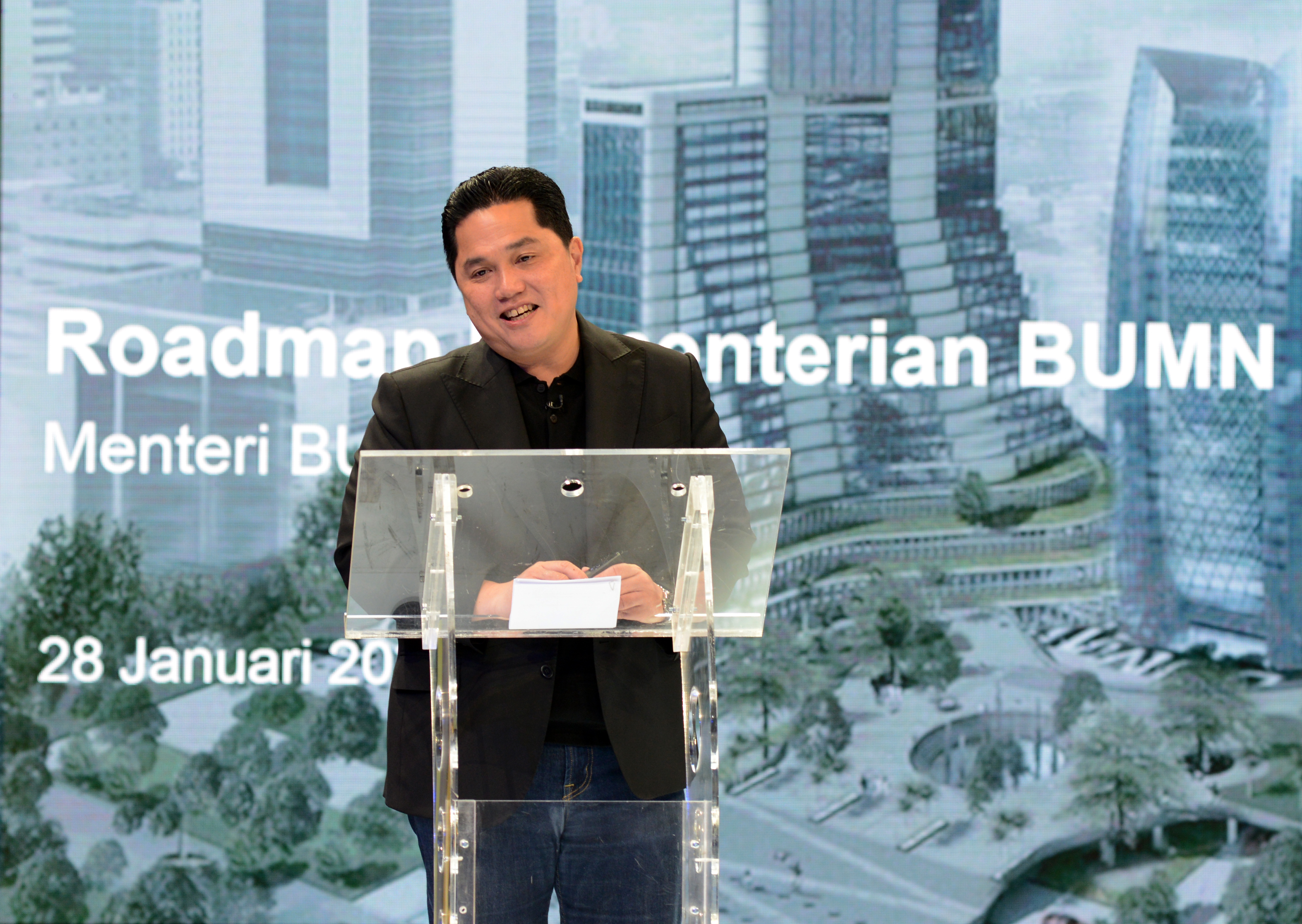 Menteri BUMN Erick Thohir