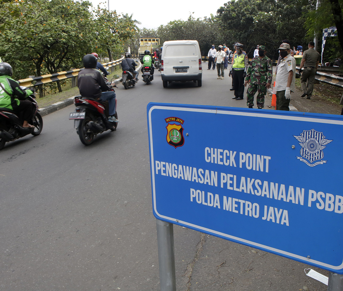 Penerapan PSBB di wilayah Depok