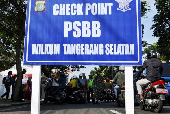 Ilustrasi PSBB.