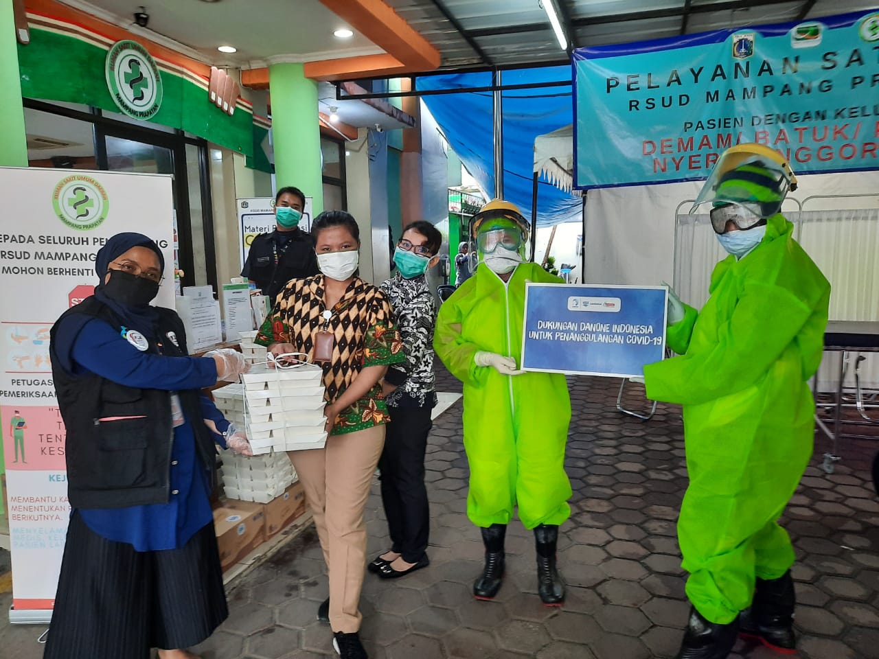 Donasi dari Danone Indonesia