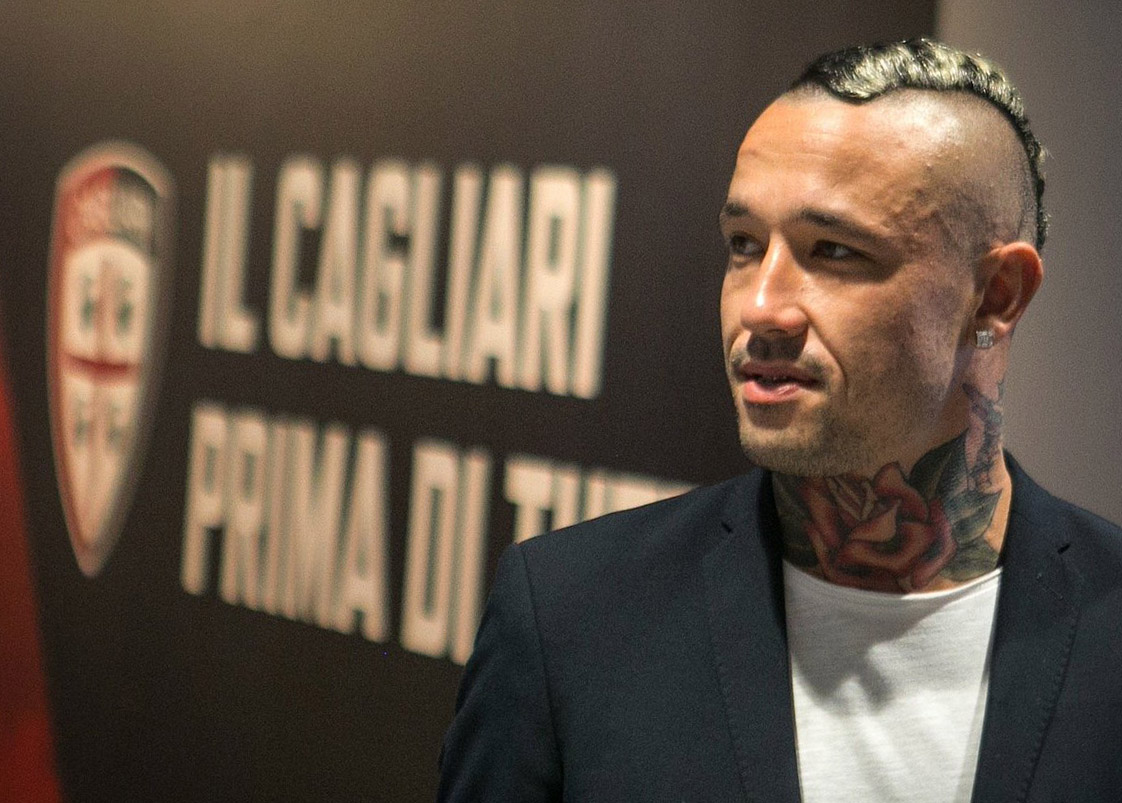 Gelandang Inter Milan Radja Nainggolan