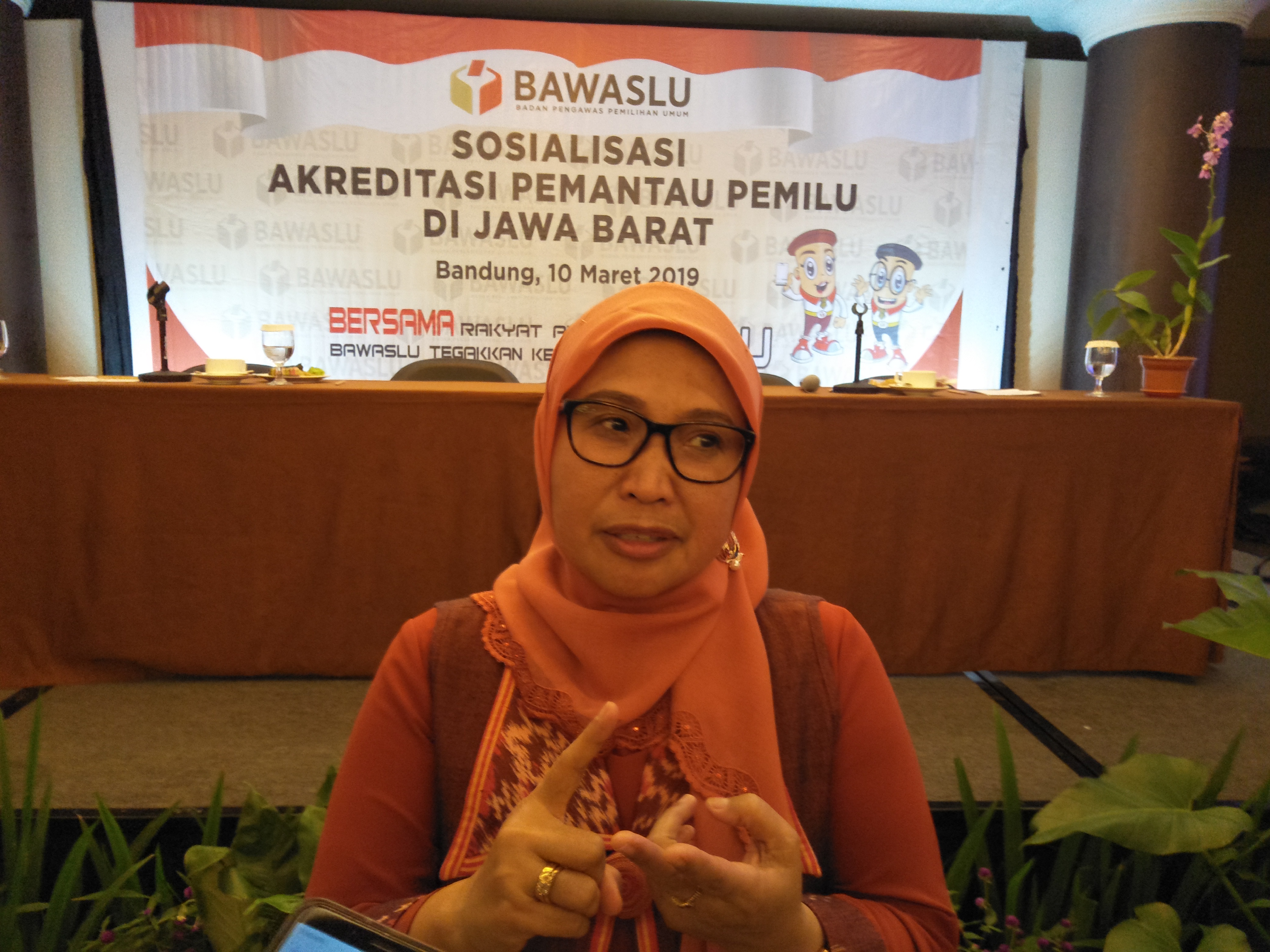 Anggota Badan Pengawas Pemilihan Umum (Bawaslu) Ratna Dewi Petalolo 