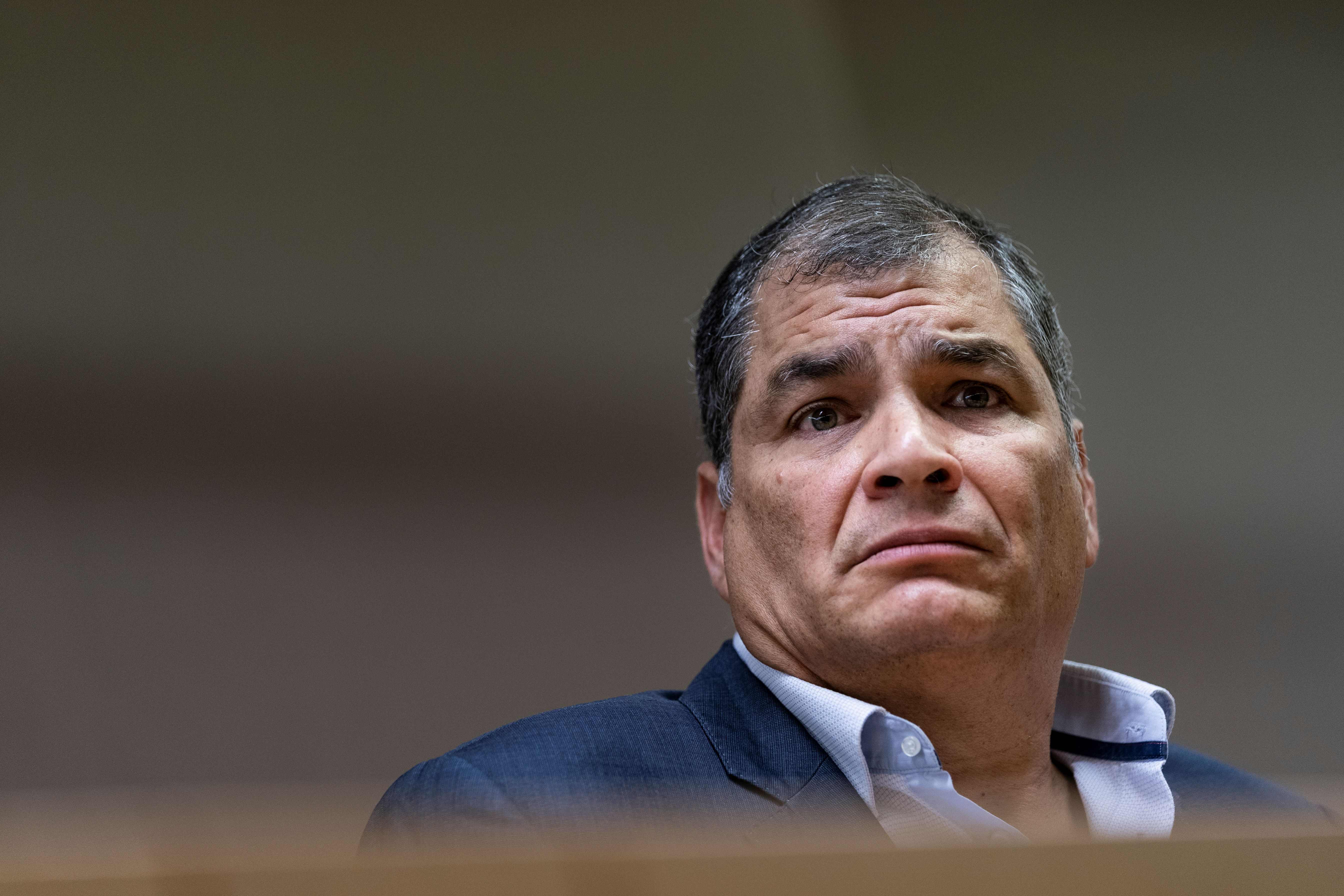 Mantan Presiden Ekuador Rafael Correa