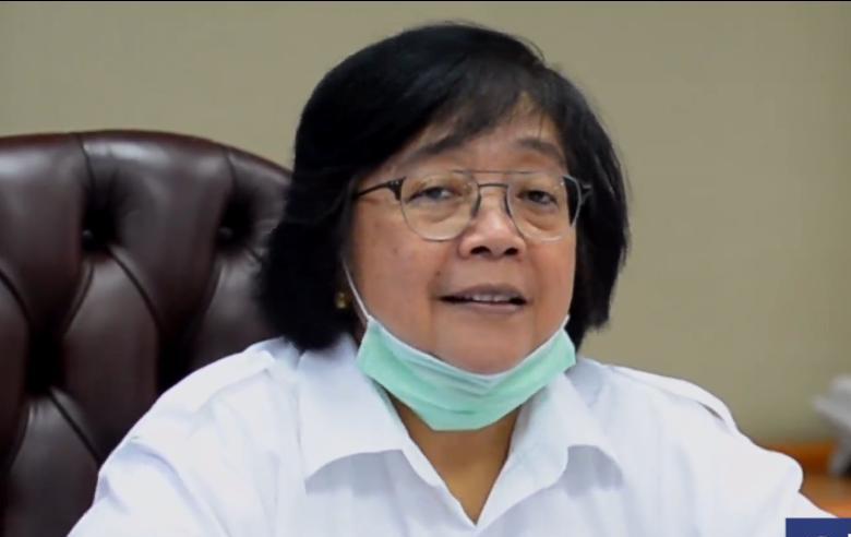 Menteri Lingkungan Hidup dan Kehutanan Siti Nurbaya.