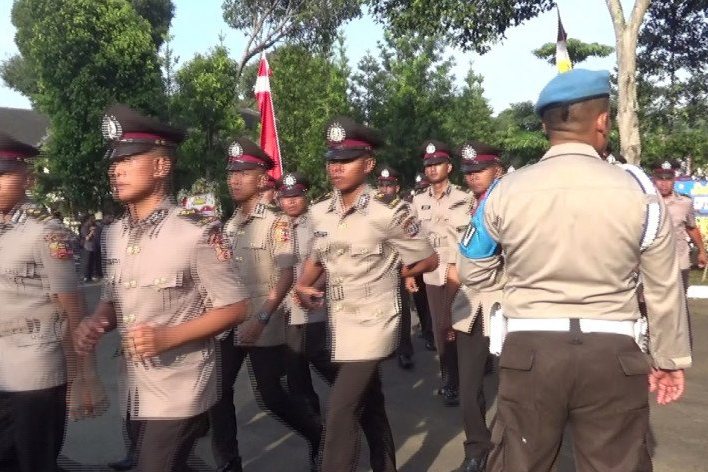 Ilustrasi siswa Sekolah Inspektur Polisi (SIP) menjalani pendidikan di Setukpa Lemdikpol Sukabumi, Jawa Barat.