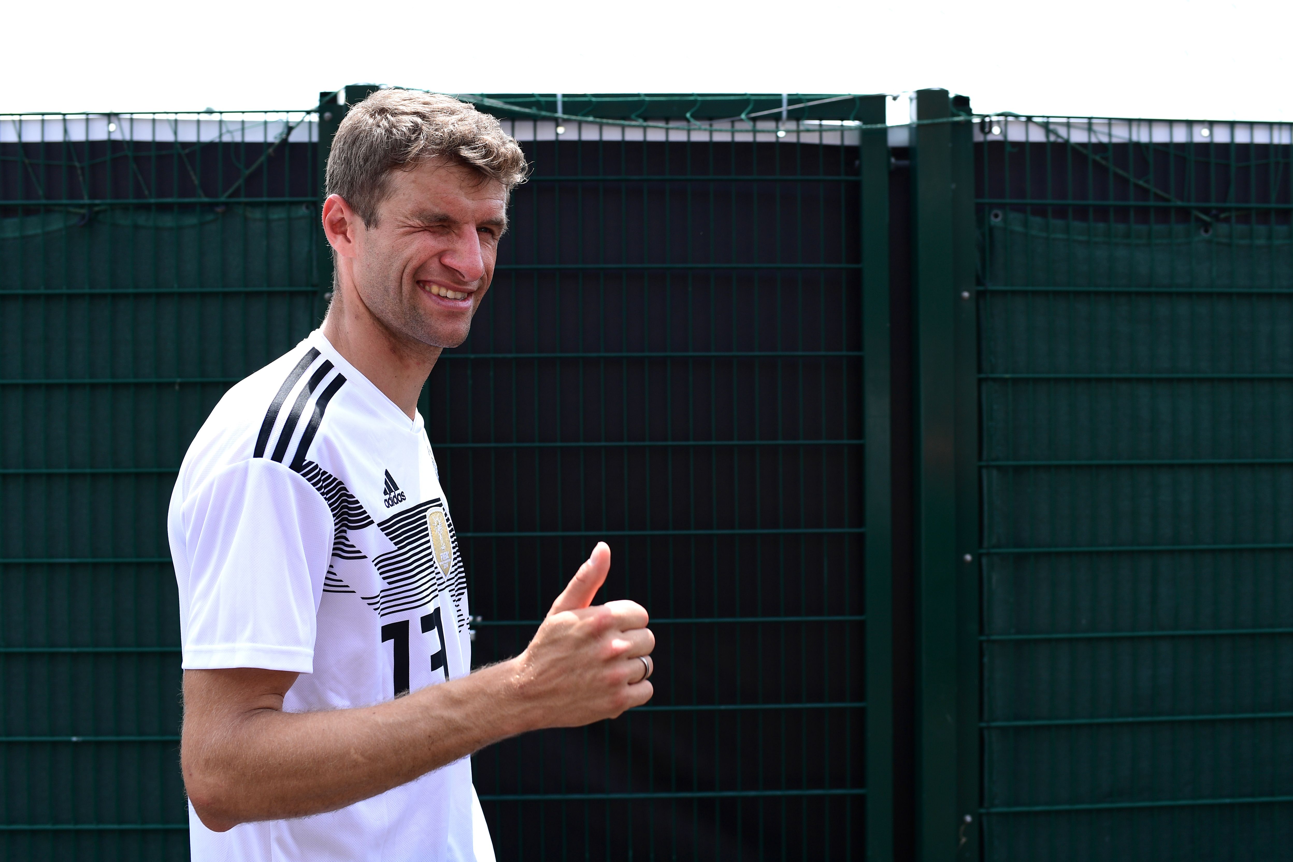 Thomas Muller, striker Bayern Muenchen