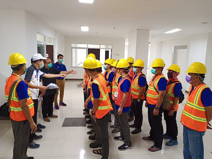 Panasonic merevitalisasi AC di Wisma Atlet Kemayoran