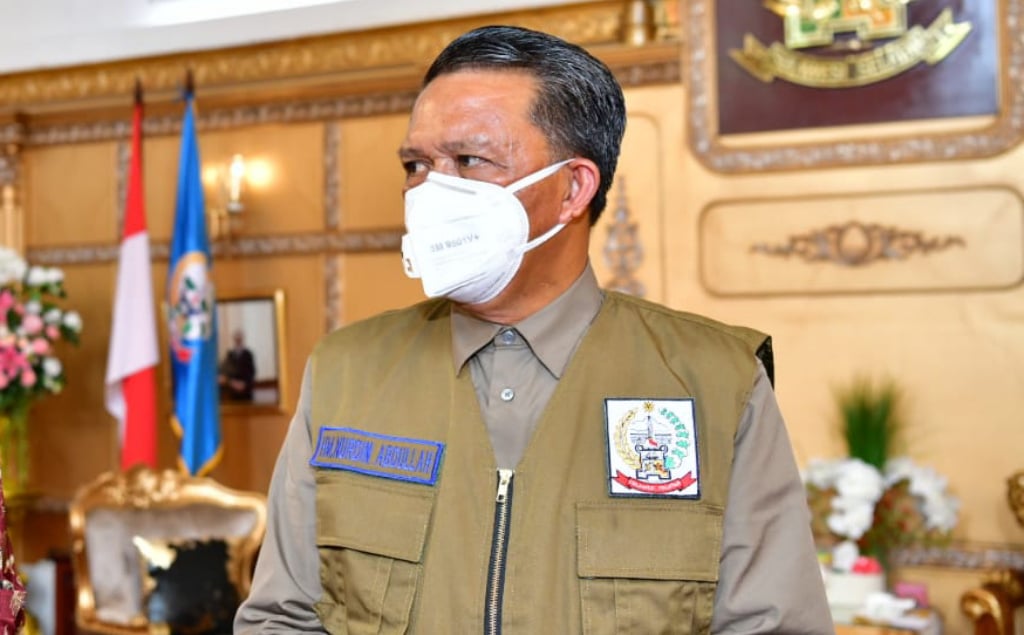 Gubernur Sulsel, Nurdin Abdullah sebut orang tanpa gejala bisa menjadi pembunuh potensial kasus covid-19.