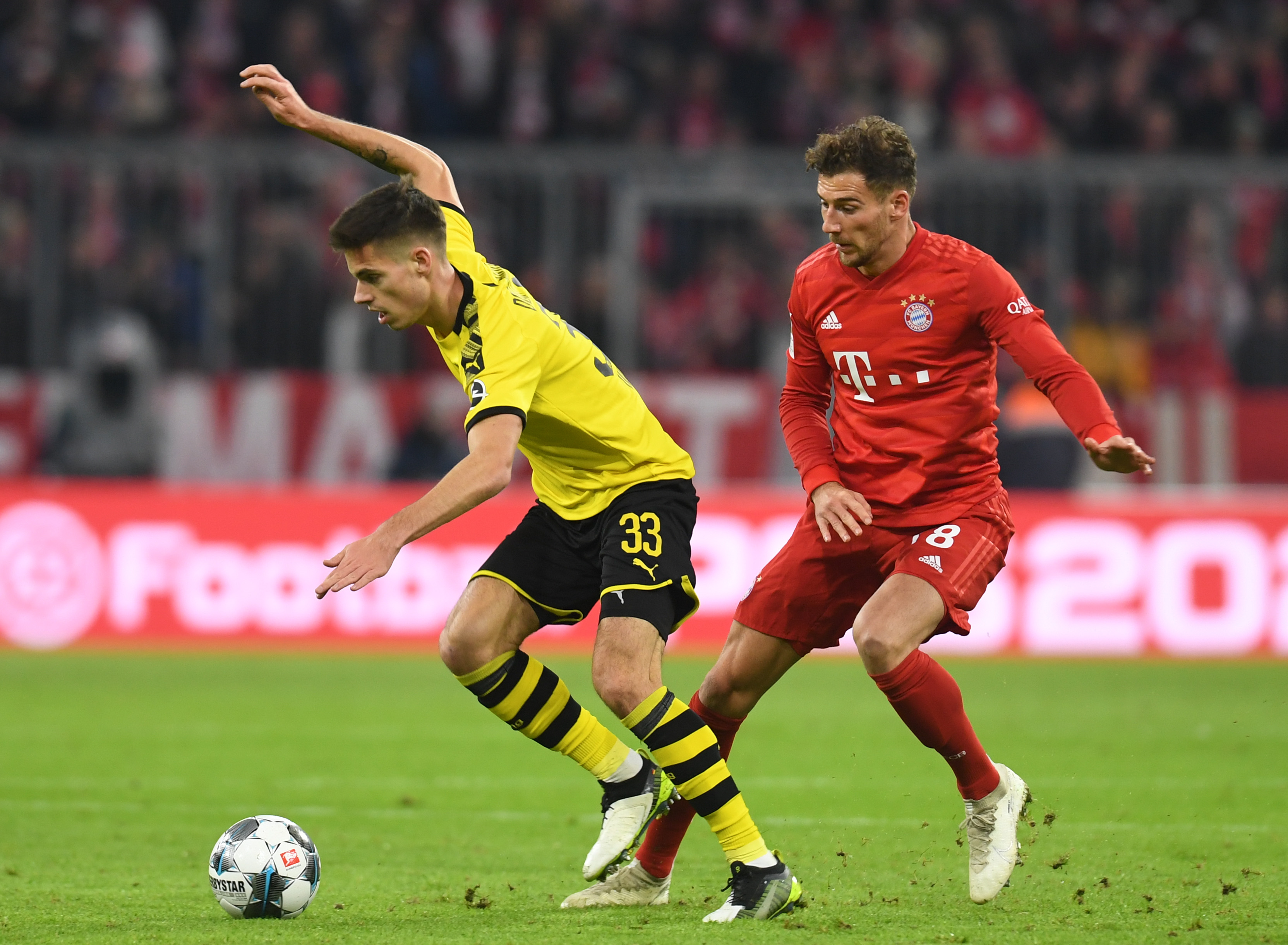 Laga Bundesliga antara Bayern Muenchen dan Borussia Dortmund