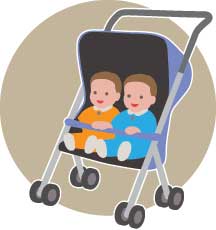 bayi kembar Corona dan Covid