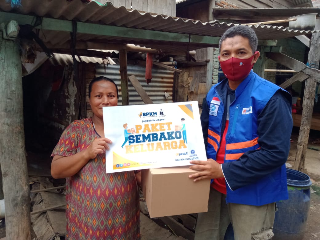 Donasi sembako dari BPKH untuk warga terdampak covid-19