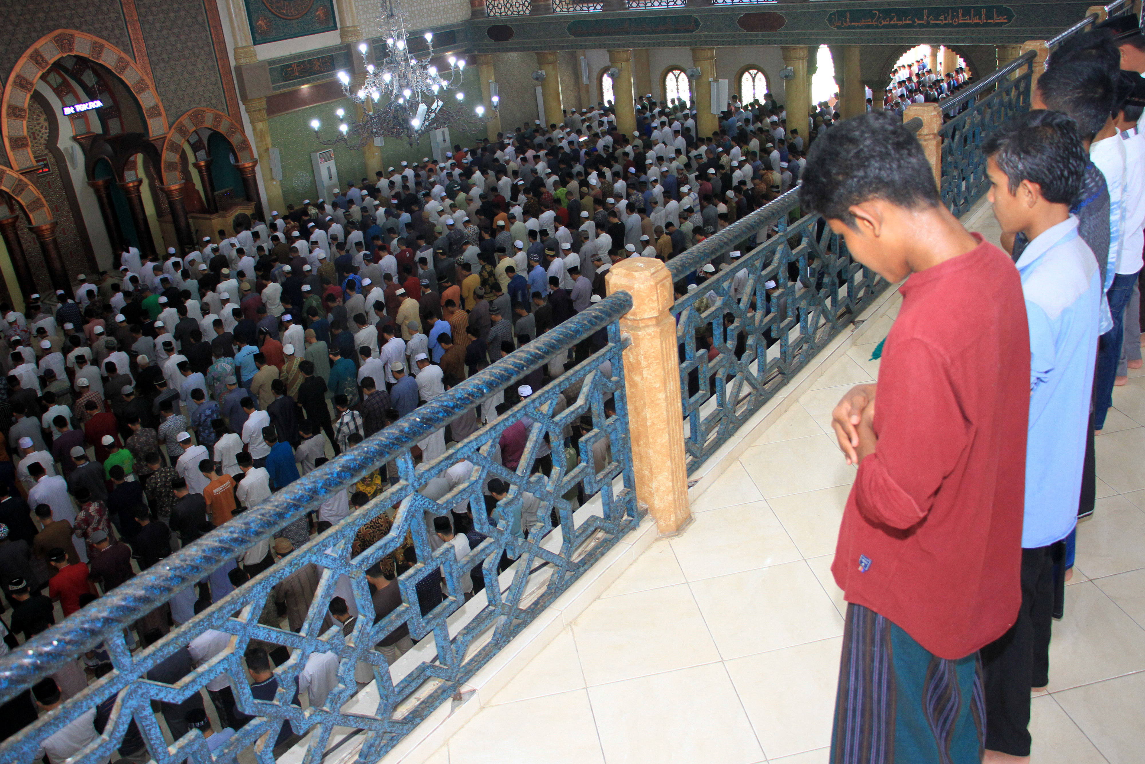 Ilustrasi Salat Jumat.