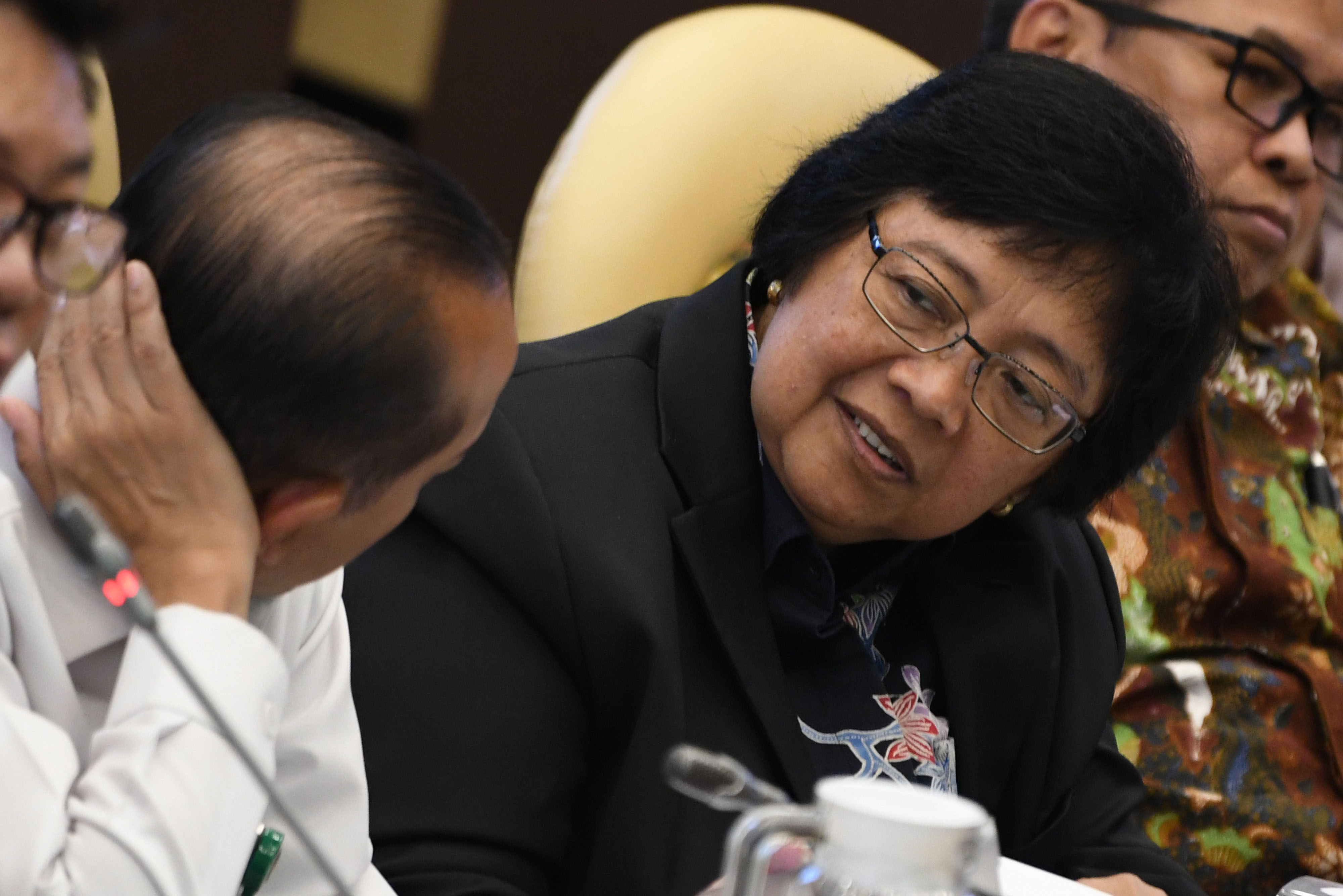 Menteri Lingkungan Hidup dan Kehutanan (LHK) Siti Nurbaya