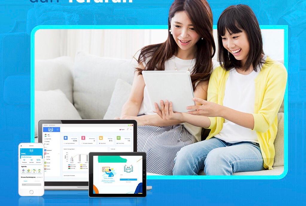 First Klaz dapat menjadi alternatif teknologi pendukung untuk program Pembelajaran Jarak Jauh.