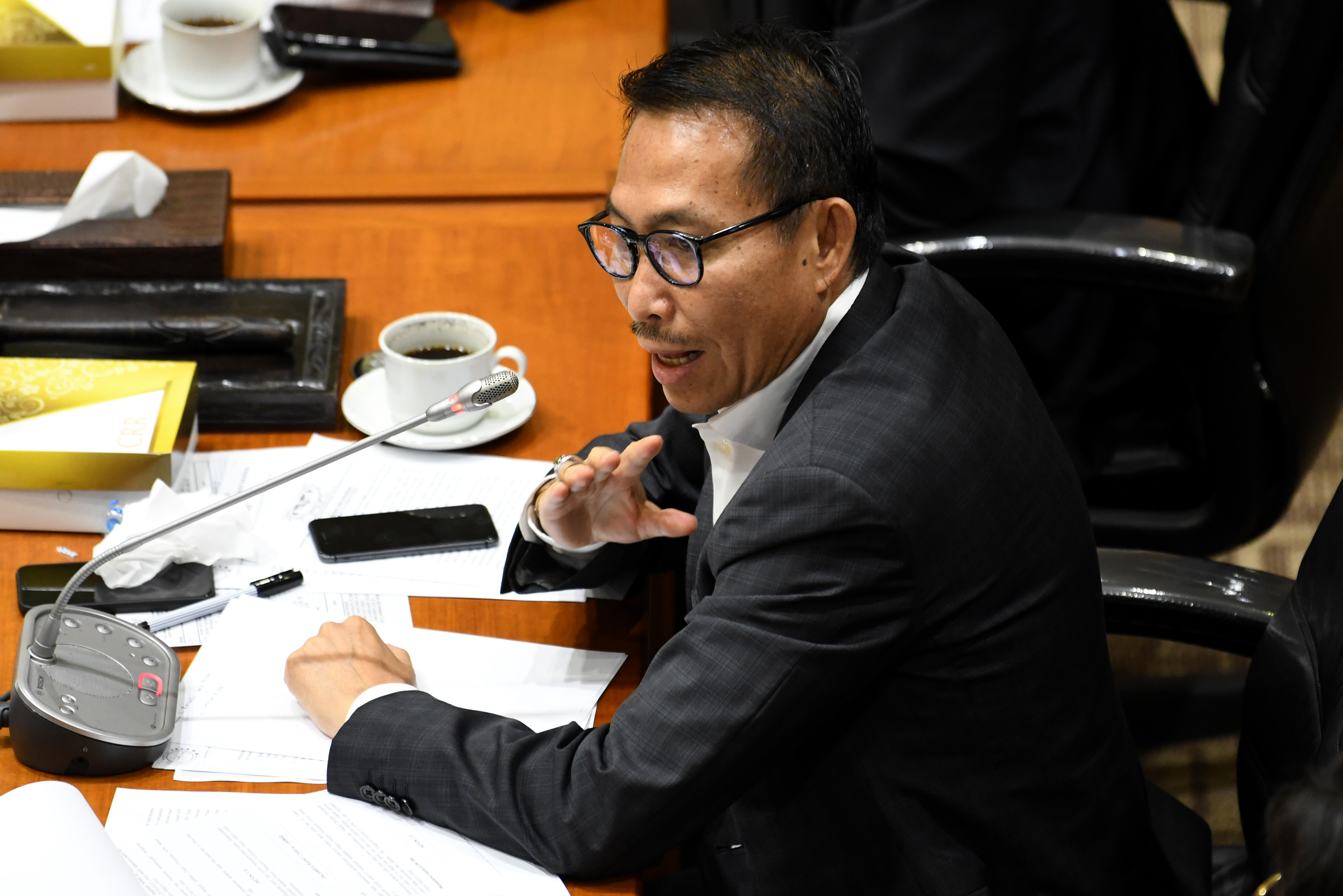 Ketua Komisi III DPR, Herman Herry