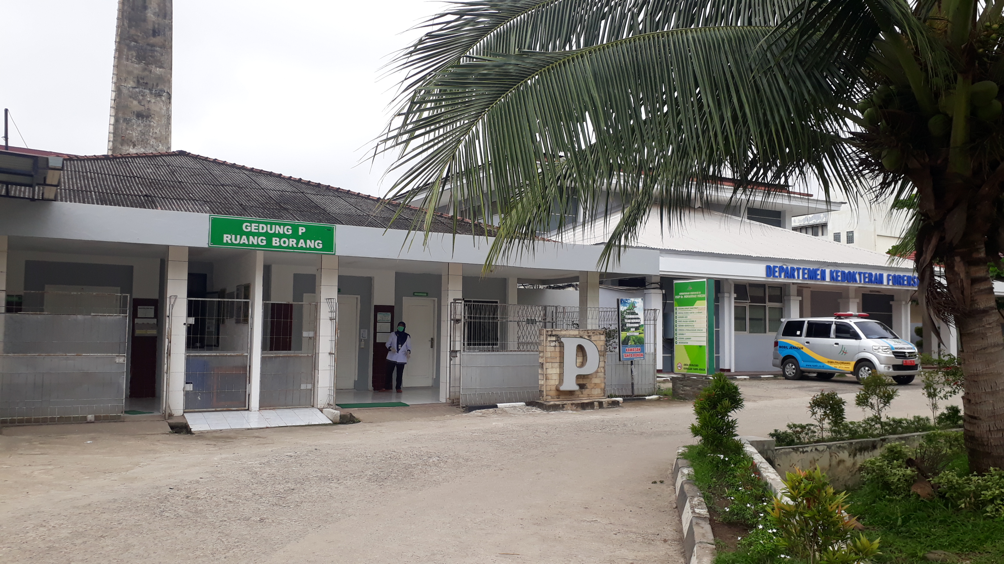 Ruang isolasi di RS Mohammad Hoesin Palembang yang menjadi tempat perawatan pasien covid-19