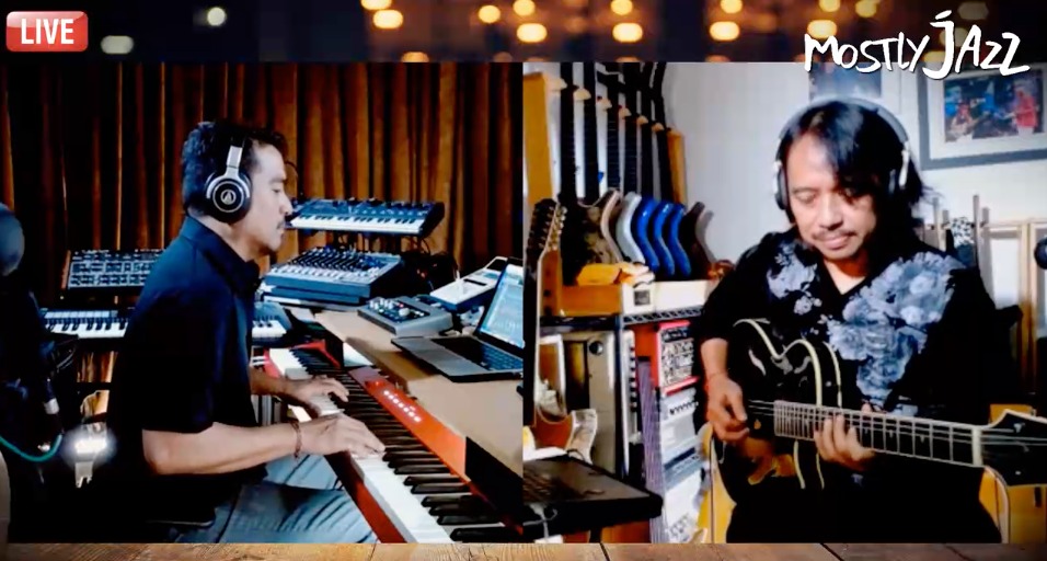 Indra Lesmana dan Dewa Budjana