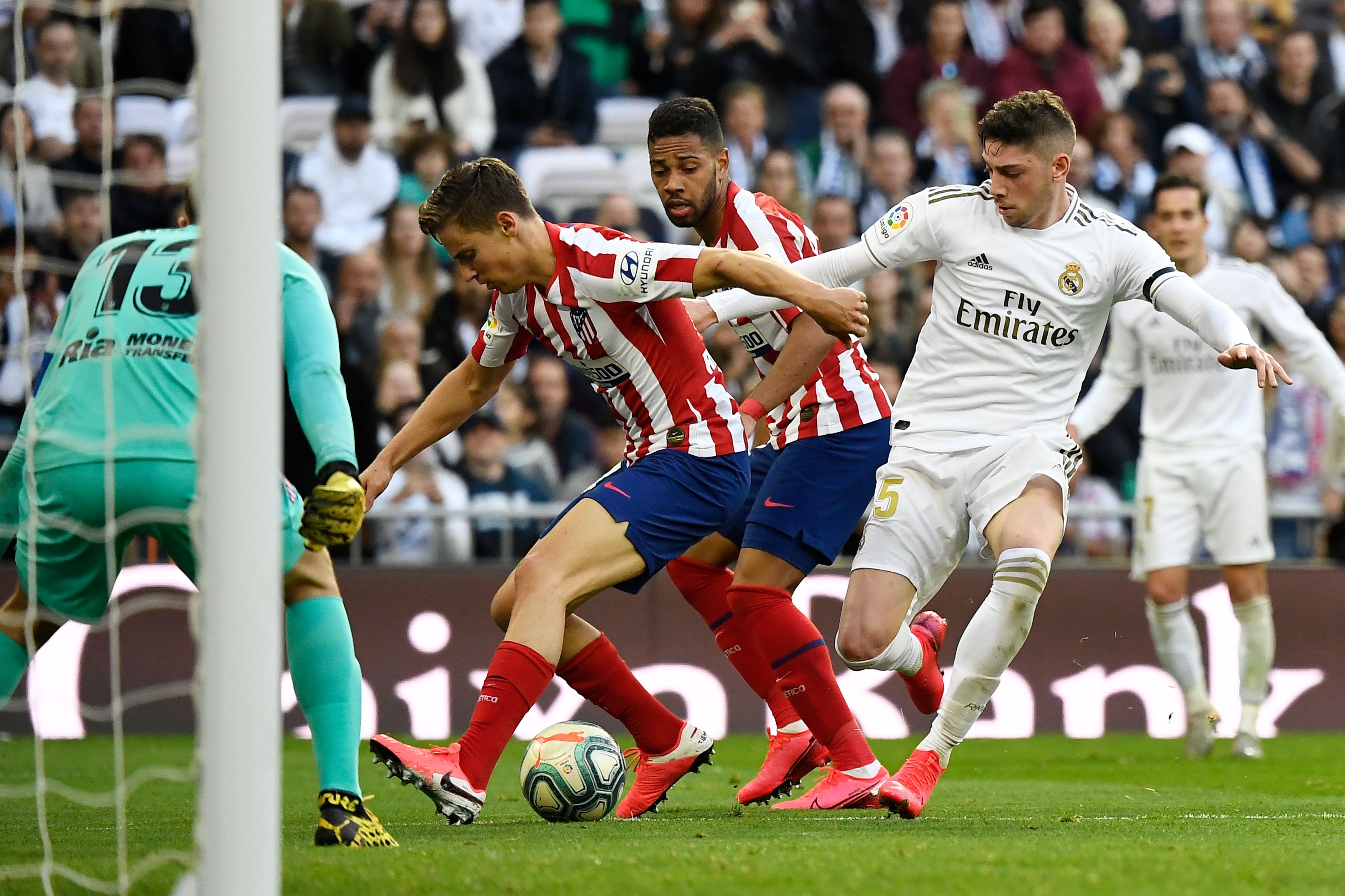 Laga La Liga antara Real Madrid dan Atletico Madrid