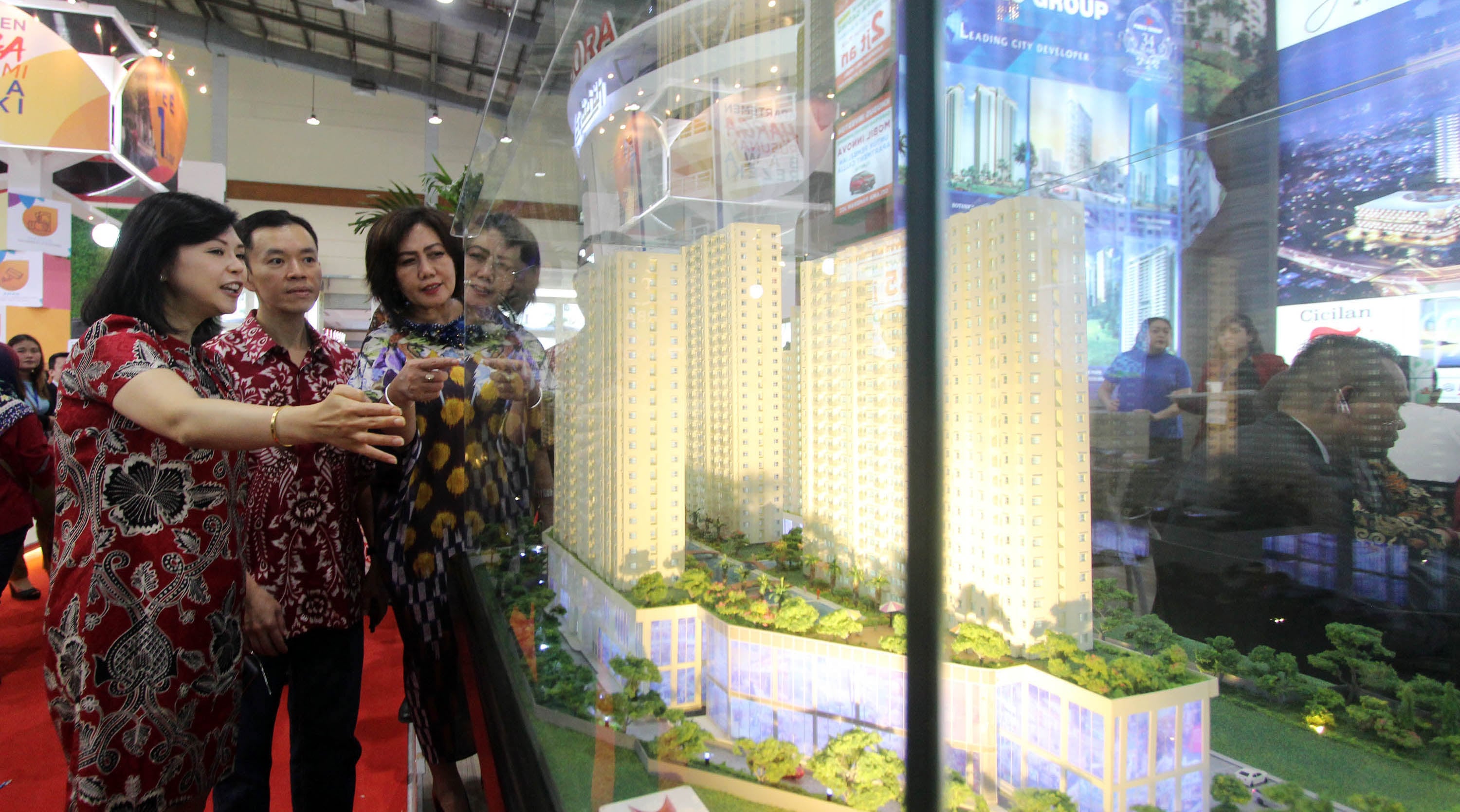 Executive Vice President Nonsubsidized Mortgage & Personal Lending Division (NSLD) Bank BTN Suryanti Agustinar di Pameran IPEX 2018 silam