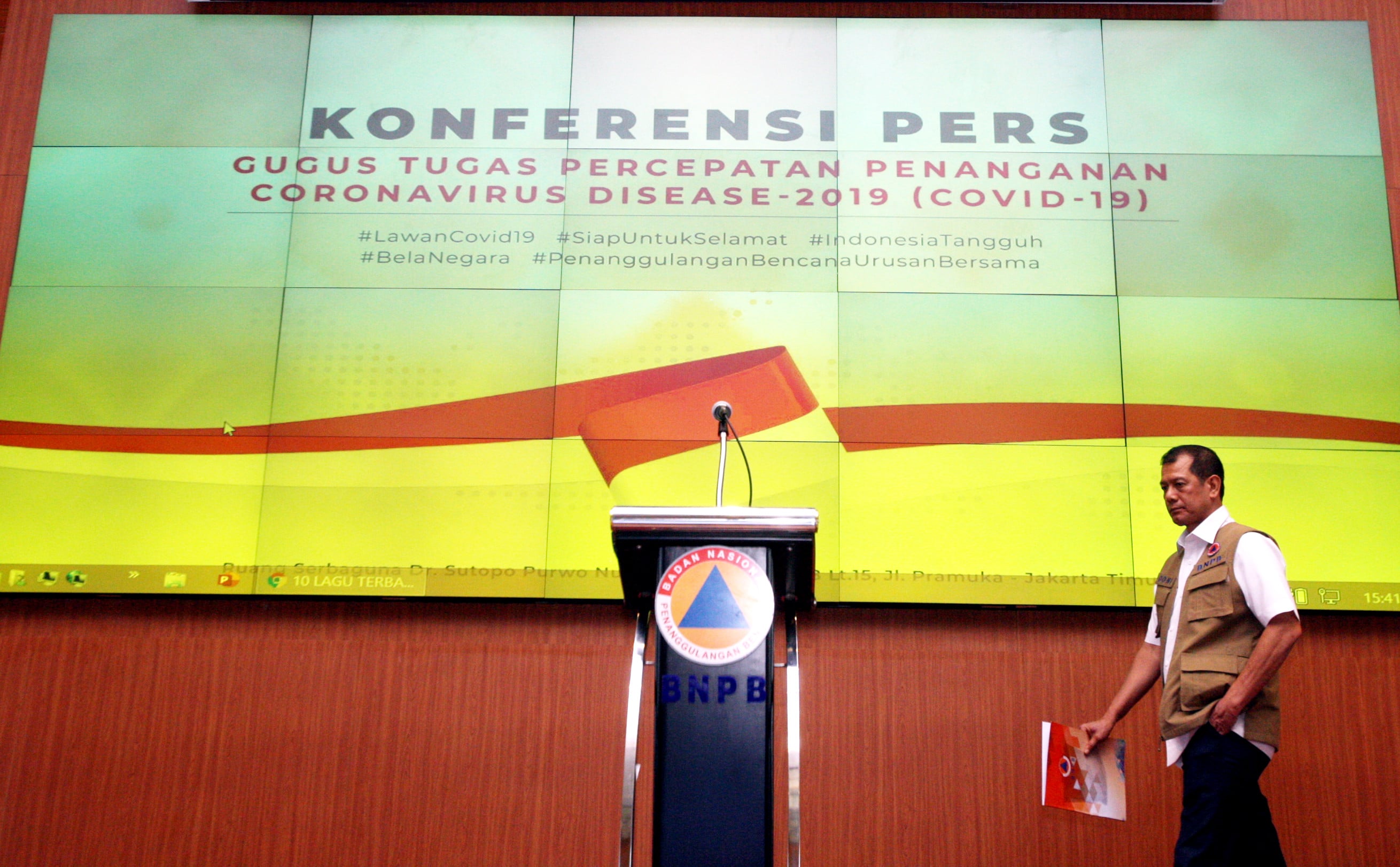 Ketua Gugus Tugas Percepatan Penanganan Covid-19 Doni Monardo