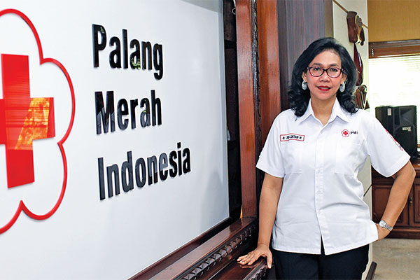 Ketua Bidang Unit Donor Darah dan Rumah Sakit PMI, dr Linda Lukitari Waseso