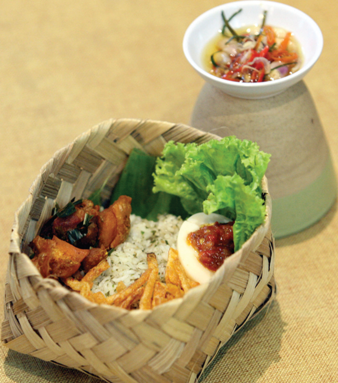 Nasi Jeruk Ayam Sambal Tanggkap.