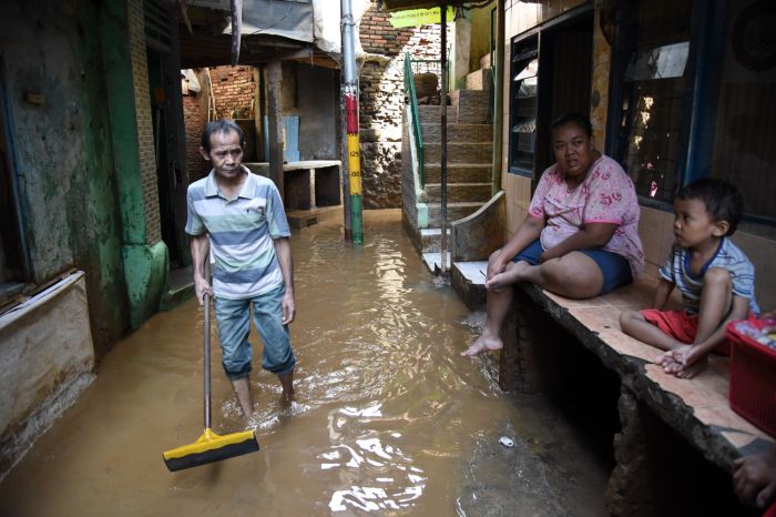 Banjir yang melanda Jakarta awal tahun 2020