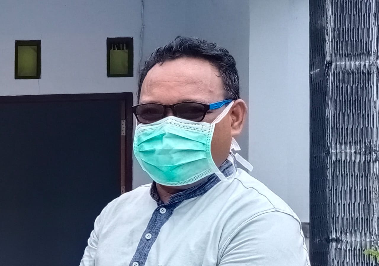 Sekratris  Provinsi Maluku Utara/Ketua Satgas Penanganan Covid-19, Samsuddin.