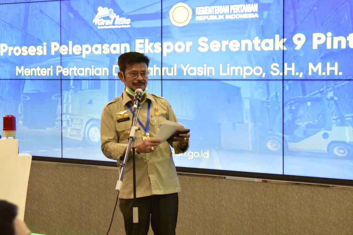 Menteri Pertanian Syahrul Yasin Limpo.