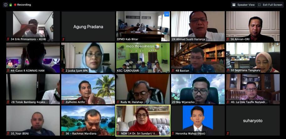 Pandemi Covid-19, Visitasi Kepemimpinan Nasional Secara Daring