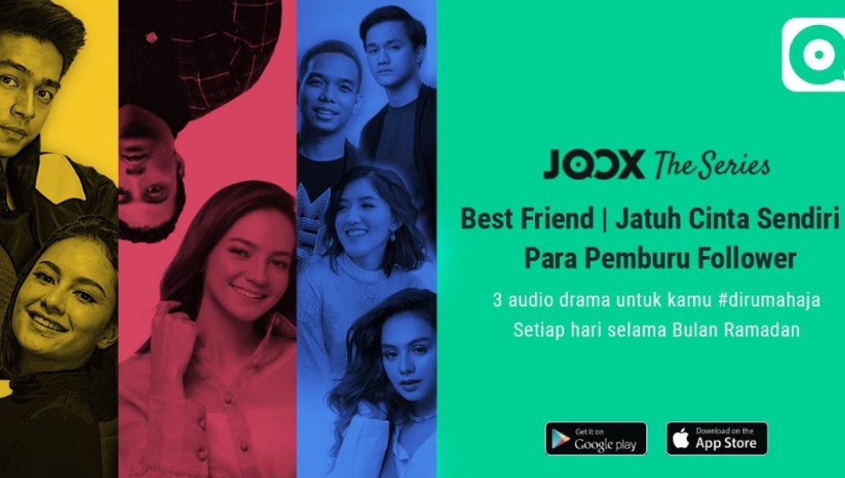 Joox menghadirkan tiga audio drama gratis pada ramadan ini.