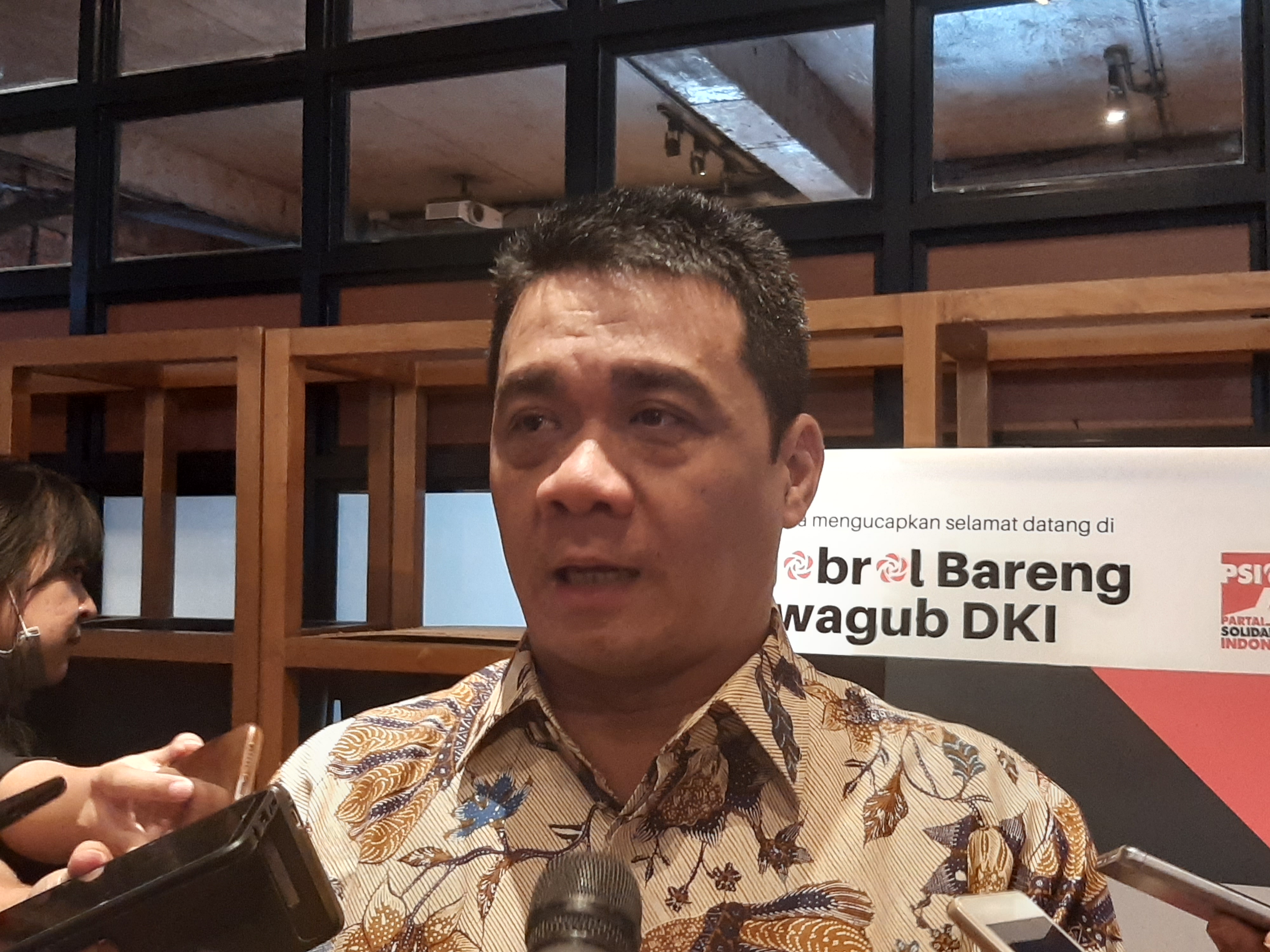 Wakil Gubernur DKI Jakarta terpilih Ahmad Riza Patria