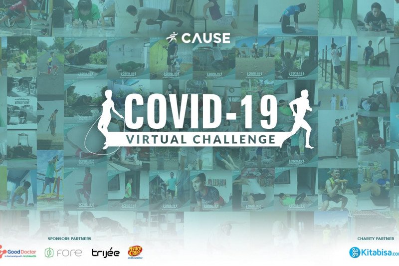 Cause Ajak Masyarakat Terlibat Covid-19 Virtual Challenge