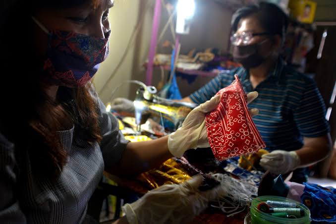 Penjual Masker Raup Untung Belasan Juta