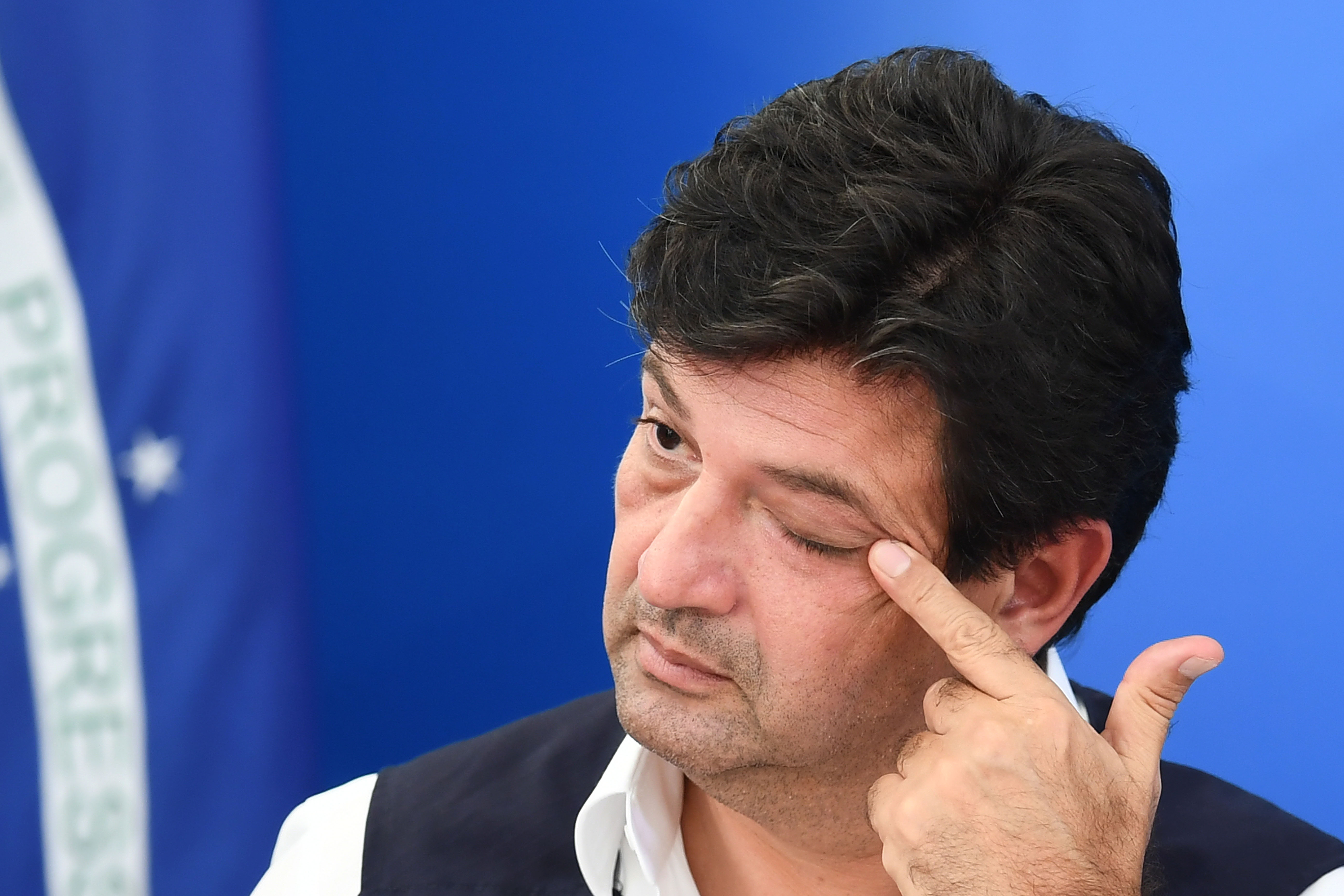 Menteri Kesehatan Brasil, Luiz Henrique Mandetta.