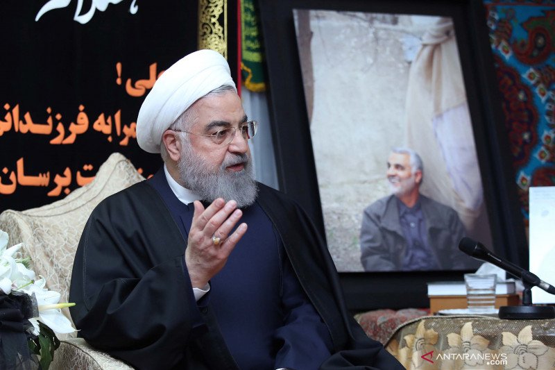 Presiden Iran Hassan Rouhani (4/1)