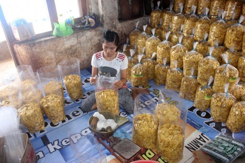 Pengusaha UMKM terdampak covid-19. 