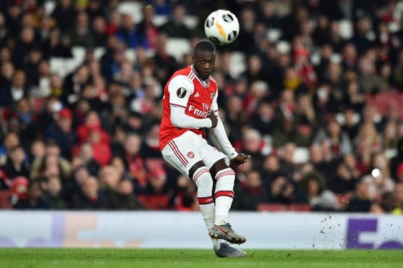 Gelandang Arsenal Nicolas Pepe adalah satu dari empat pemain klub ini yang kedapatan melanggar aturan lockdown.