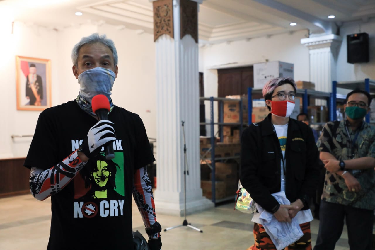 Gubernur Jawa Tengah Ganjar Pranowo