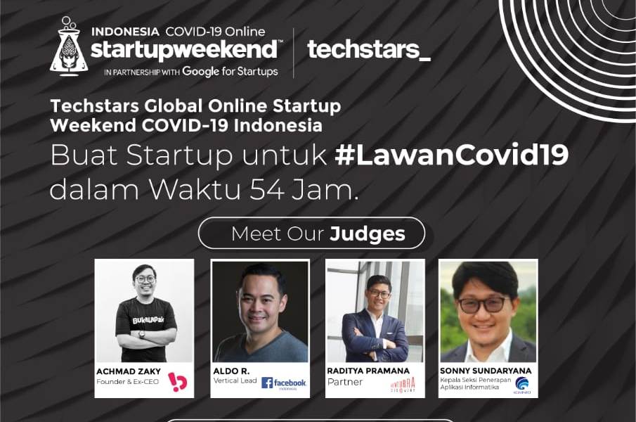 Bikin Startup untuk #LawanCovid19 dalam Waktu 54 Jam.