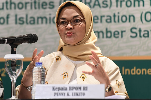 Kepala Badan Pengawas Obat dan Makanan Republik Indonesia (BPOM RI) Penny K Lukito 