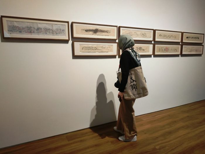 Salah satu ruang pamer di Museum Macan, Jakarta