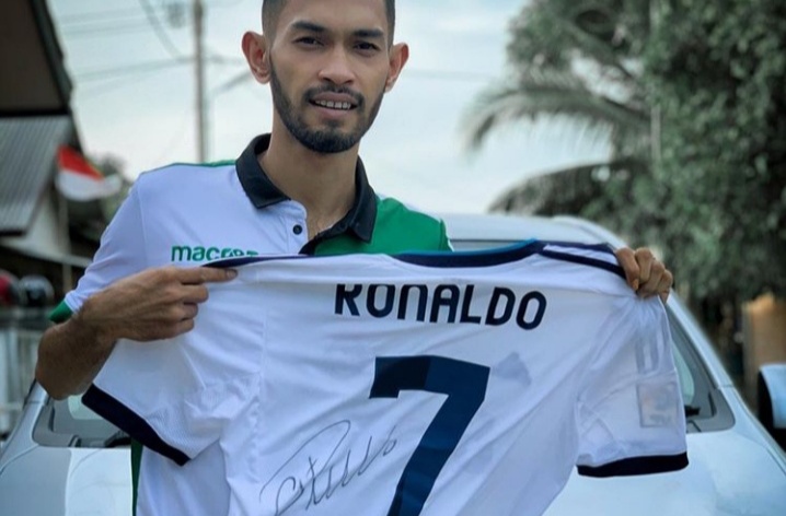 Martunis, anak angkat Cristiano Ronaldo.